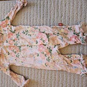 Magnetic Me Floral Baby Onesie. NB